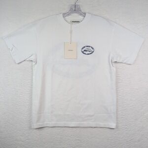 NWT Madhappy Crew Neck T-Shirt Men's Medium White Round Swamp Farm